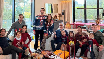Antonio Felix Da Costa says family is the best part of Christmas as he shares festive pictures