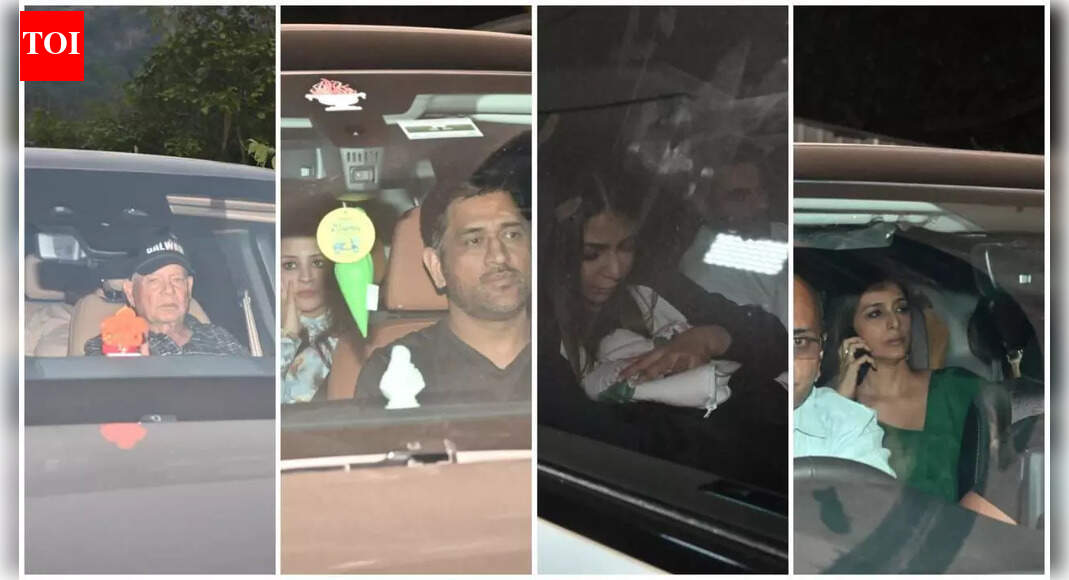 Salman Khan’s 60th birthday bash: Family & friends arrive at farmhouse
