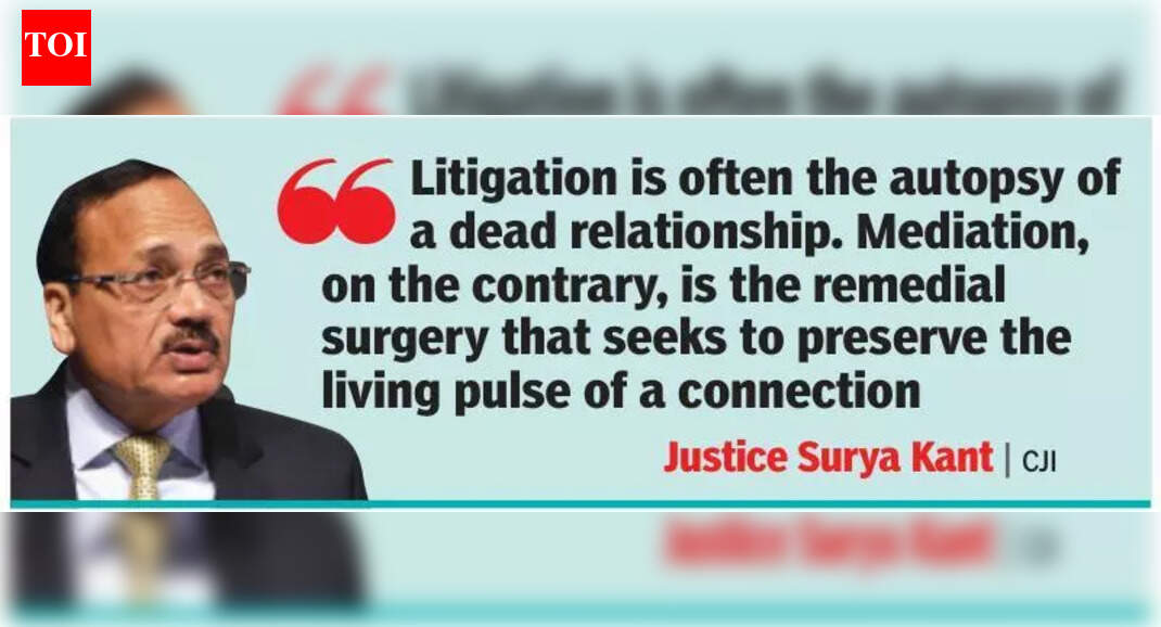 In Goa, CJI says mediation isn’t sign of weakness, but empowerment of litigant