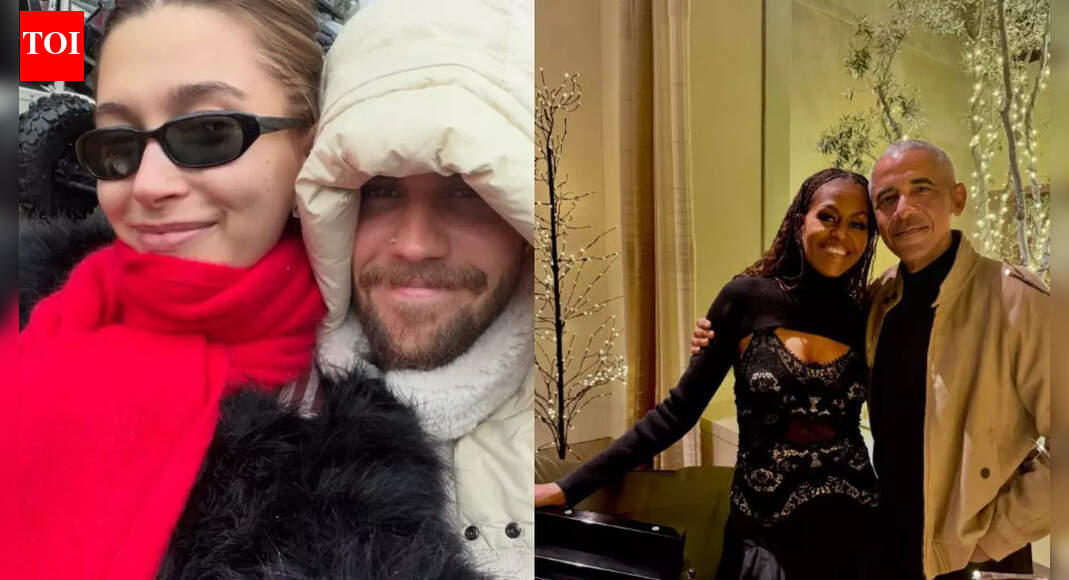 From Justin Bieber and Hailey Bieber to Michelle Obama and Barack Obama: How Hollywood celebrities celebrated Christmas