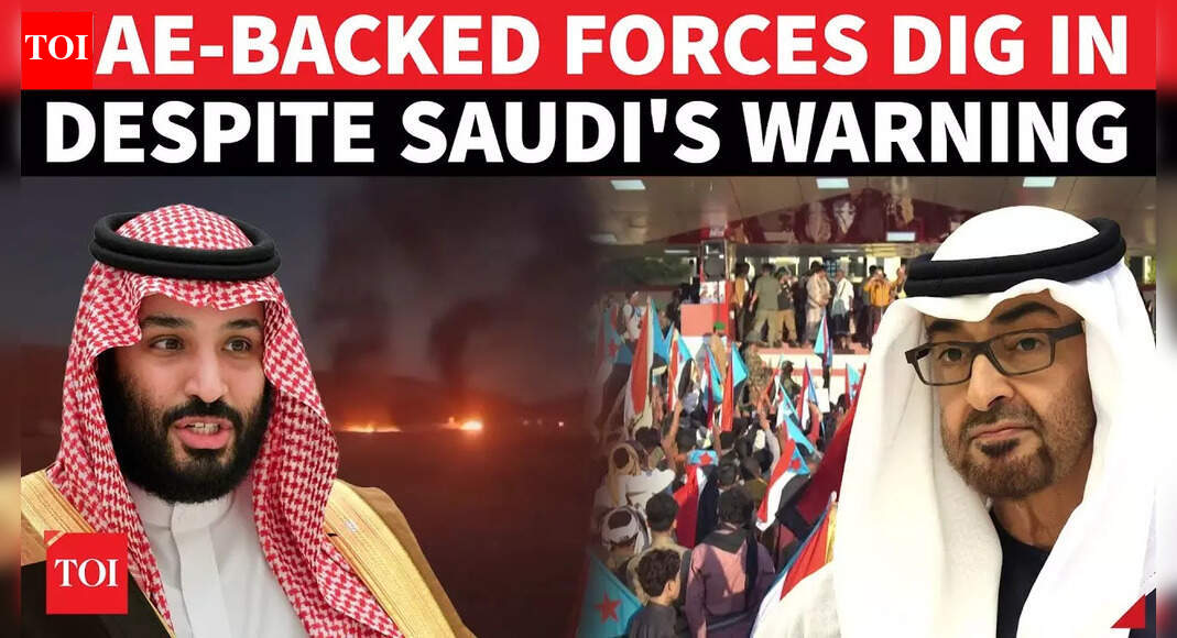 MBS 'SEETHES' As UAE-backed Forces Refuse To Retreat After Airstrikes | Saudi-STC Rift Deepens