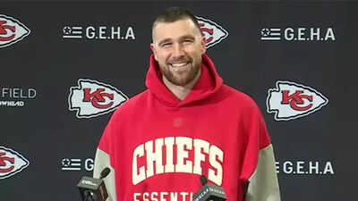 "Wouldn't have to work another day in my life": Travis Kelce jokes hitting the Powerball would let him retire instantly