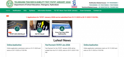 TG TET admit card 2026 expected today: Check where and how to download hall ticket here