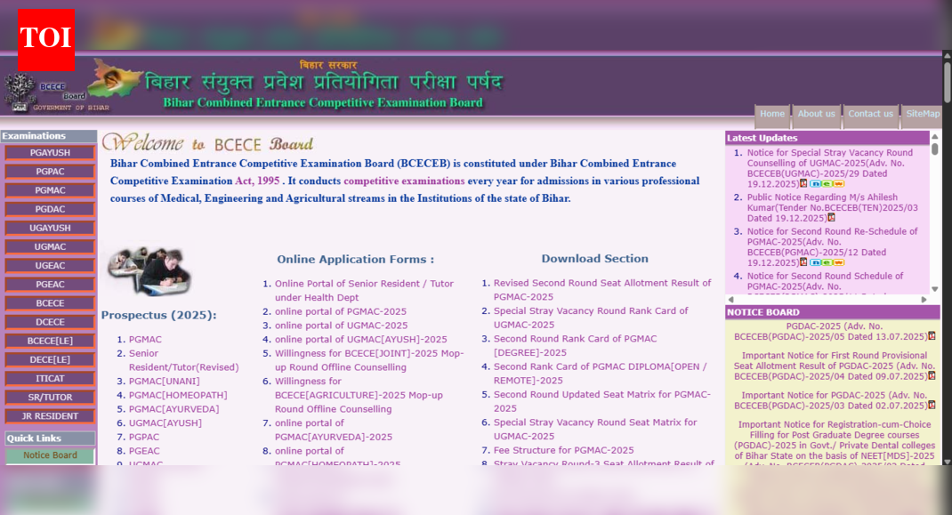 Bihar NEET PG counselling 2025: Round 2 revised seat allotment result released; direct link to download here