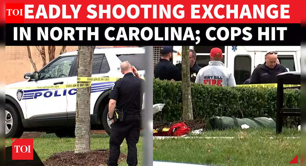 Gunfire Rocks North Carolina; Two Police Officers Injured In Firing, 1 Gunman Killed | WATCH