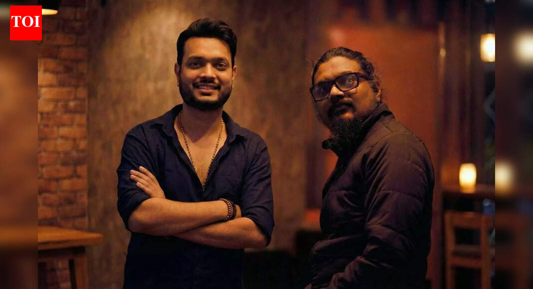 Filmmaker Mansore and producer Neeraj Tiwari collaborating on the Hindi film 'Juliet'.