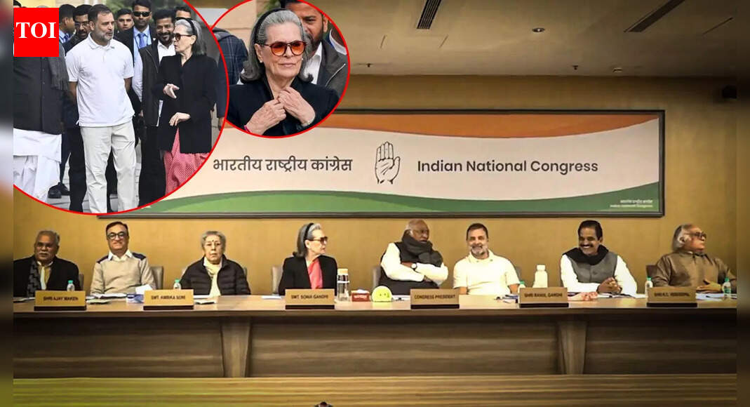 CWC Meet: Top Congress Leaders Huddle Up In Delhi, Discuss Action Against Govt On G RAM G Law