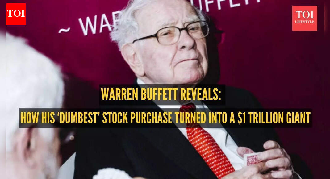 Warren Buffett reveals how his 'dumbest' stock purchase turned into a $1 trillion giant
