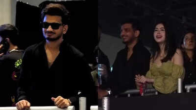 Munawar Faruqui spotted at AP Dhillon’s concert with Riva Arora amid backlash over his Elvish Yadav post