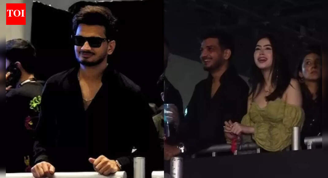 Munawar Faruqui spotted at AP Dhillon’s concert with Riva Arora amid backlash over his Elvish Yadav post