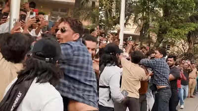 After Nidhhi Agerwal, Samantha Ruth Prabhu, Harshvardhan Rane gets mobbed by crowds, fans pull his shirt as he promotes 'Ek Deewane Ki Deewaniyat' OTT release, video goes viral