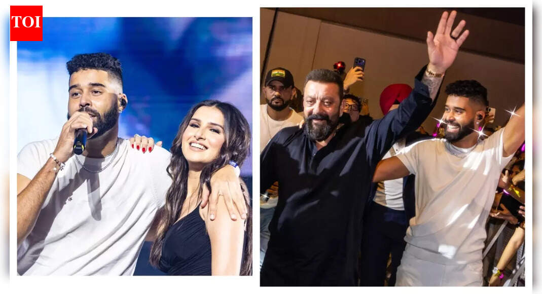 AP Dhillon amps up Mumbai concert with Sanjay Dutt’s cameo