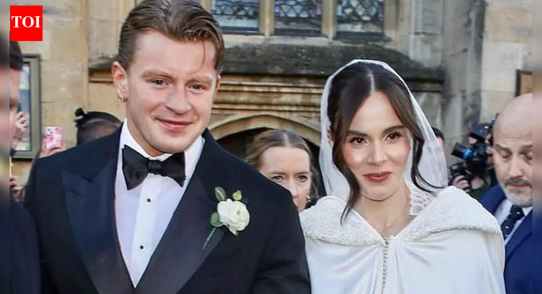 Olympic swimmer Adam Peaty marries Holly Ramsay as proud father Gordon Ramsay walks her down the aisle