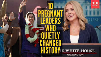 Karoline Leavitt breaks Internet with baby news but Benazir Bhutto did it first: 10 pregnant power players