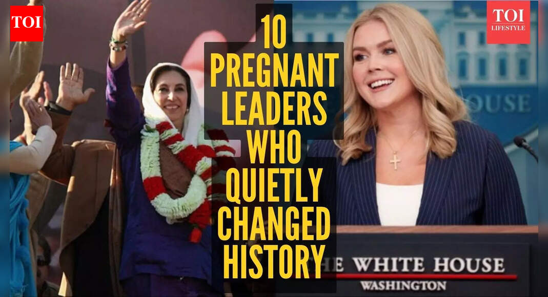 Karoline Leavitt breaks Internet with baby news but Benazir Bhutto did it first: 10 pregnant power players