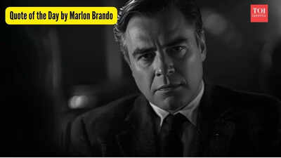 மார்லன் பிராண்டோவின் அன்றைய மேற்கோள்: “அமெரிக்காவில் உள்ள நோயின் ஒரு பகுதி இது, நீங்கள் சிந்திக்க வேண்டும்... அதாவது, என்ன பயன்?