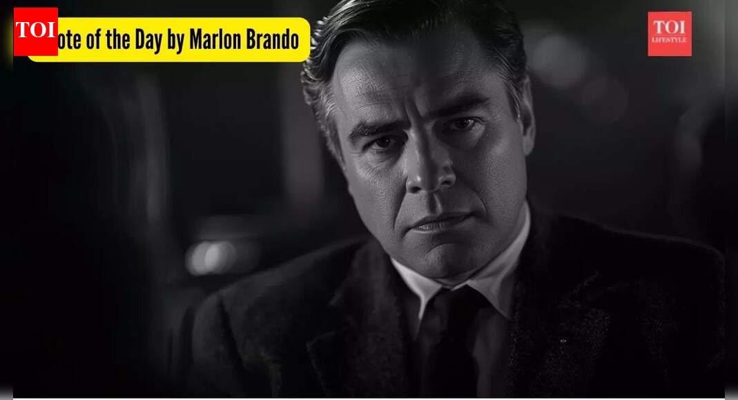 Marlon Brando's Quote of the Day: “That’s a part of the sickness in America, that you have to think in terms of... I mean, what’s the point?