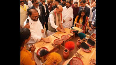 Rajnath Singh inaugurates women’s centre of excellence in Dharampur