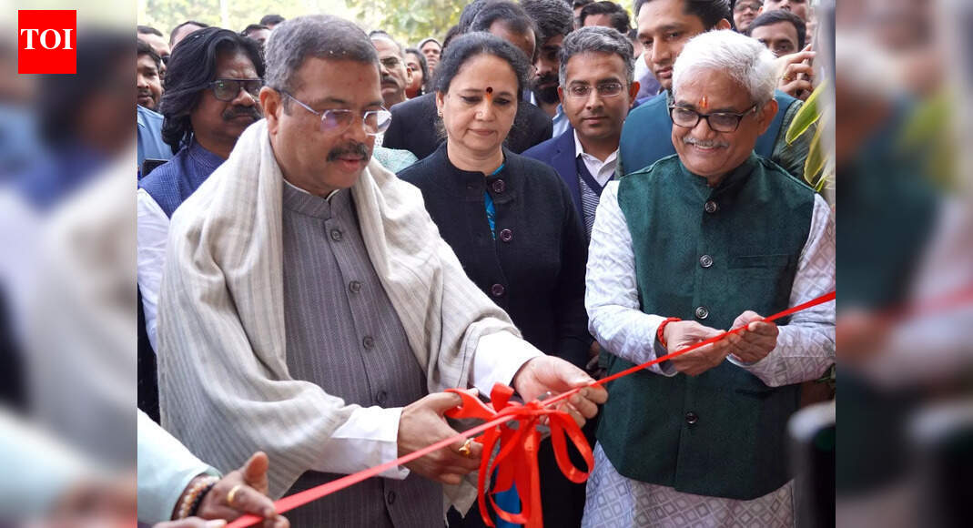 Union minister Dharmendra Pradhan unveils infra projects worth Rs 200 cr at NIT-Rourkela