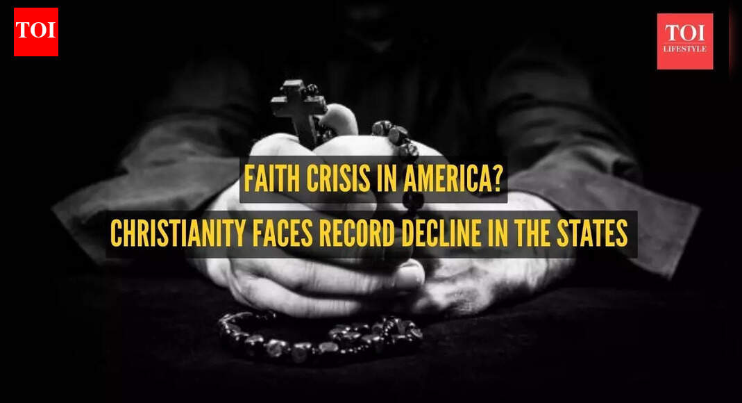 Christianity faces record decline in the US as more Americans turn away, shows study
