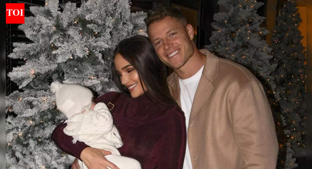 Christian McCaffrey says seeing daughter Colette before games “means everything” as he and Olivia Culpo embrace parenthood