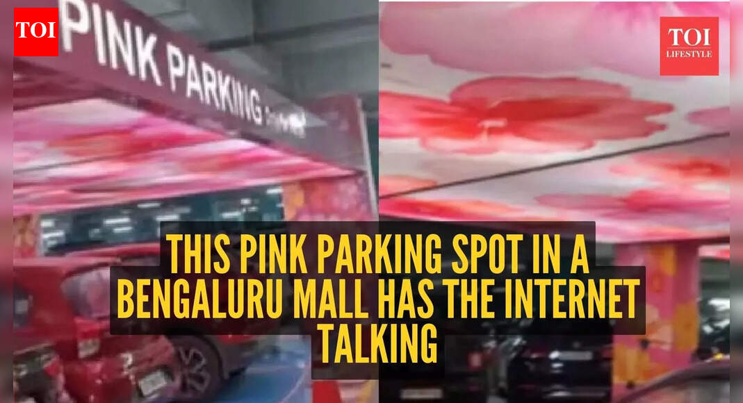 What is pink parking? This Bengaluru mall just showed how it works