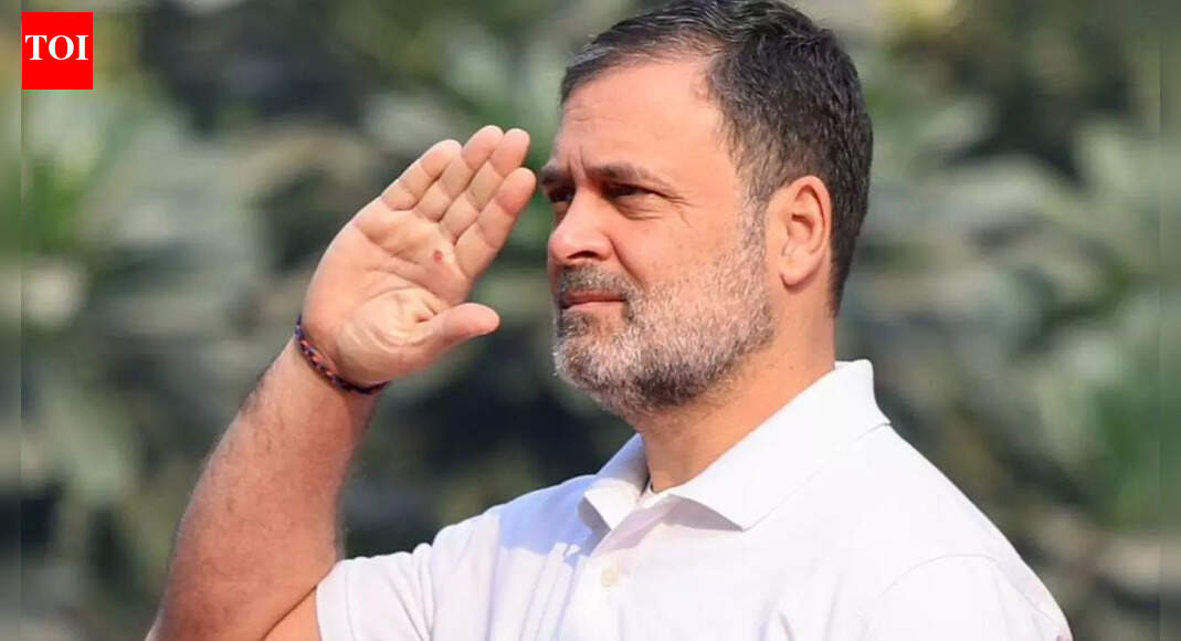 'Congress not just a party, but voice of India's soul': Rahul on party's foundation day