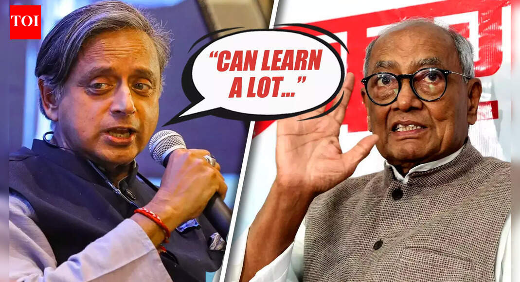 Shashi Tharoor Responds To Digvijaya Singh, Says Congress Needs Discipline, Not Lessons From RSS