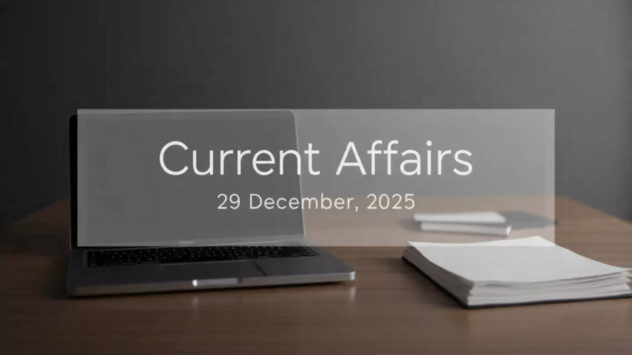 Current Affairs Quiz Today 29 December 2025 Latest GK general knowledge ...