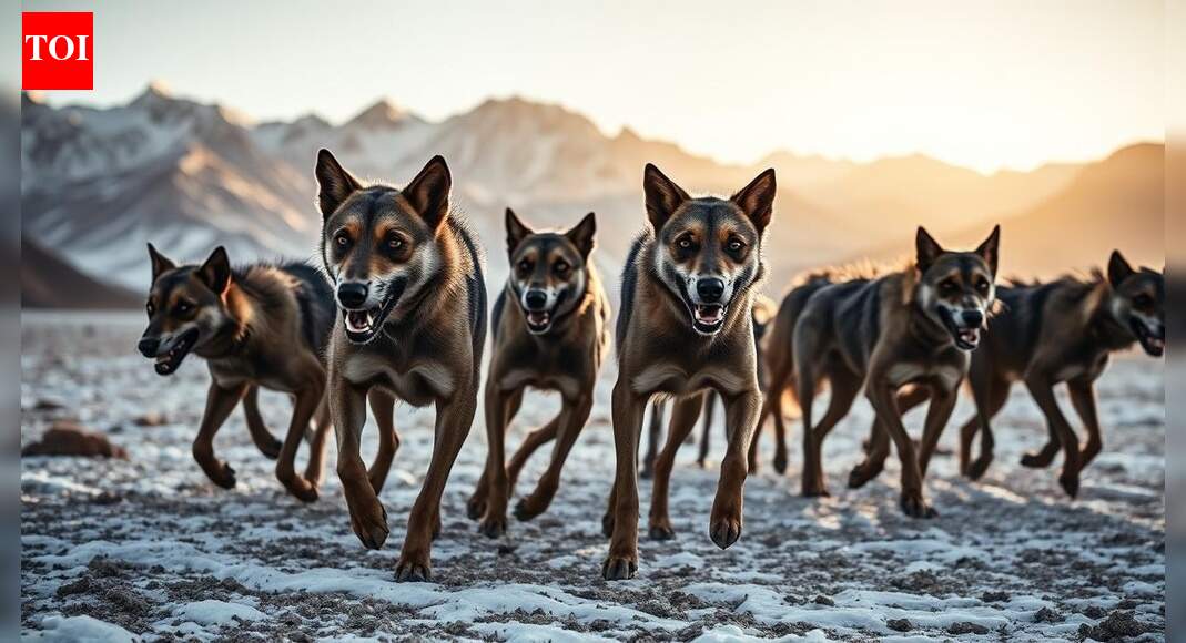 Ladkah: On the roof of the world, feral dogs hunt down Ladakh’s rare species