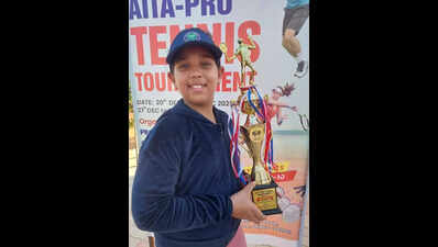Jaipur’s Aaradhya Mishra scripts history with 3 AITA National Under-10 girls singles titles in 2025