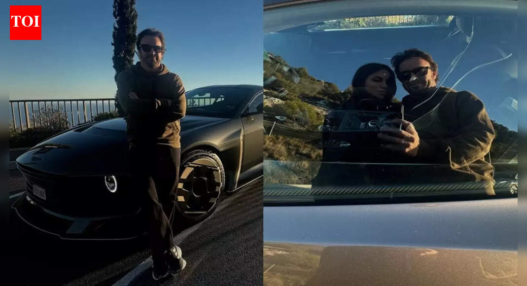 Fernando Alonso takes girlfriend Melissa Jimenez on scenic drive in Aston Martin Valiant, shares photos
