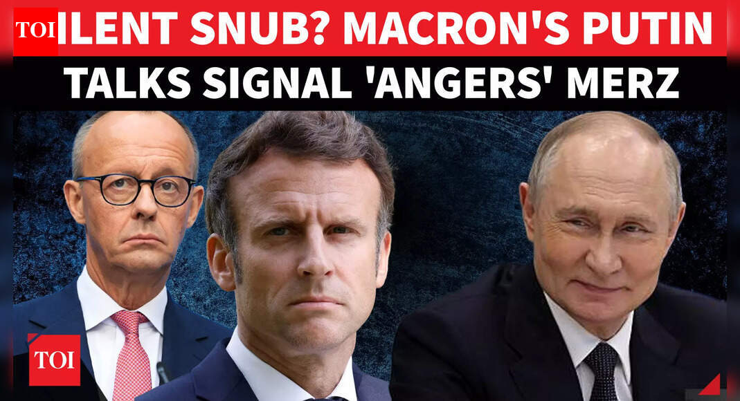 Macron 'BREAKS RANKS' With Merz On Putin; Germany 'Takes Note' After Vowing To Make France Pay