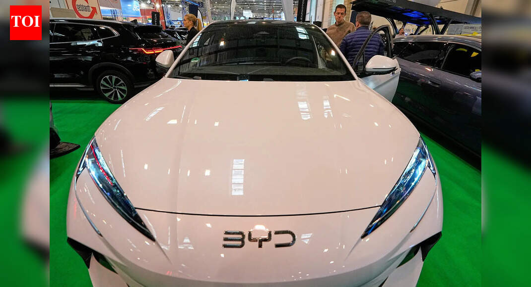 China's BYD poised to overtake Tesla in 2025 EV sales