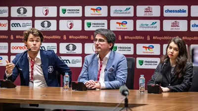 Magnus Carlsen wins sixth Rapid World title; Koneru Humpy joint top but settles for bronze