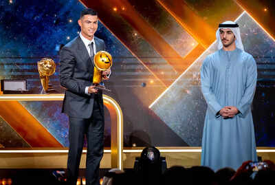 Cristiano Ronaldo named Best Middle East Player at Globe Soccer Awards 2025 in Dubai