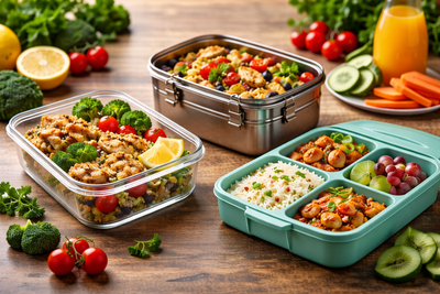 ​Glass vs steel vs food-grade plastic lunch box: Which is the safest?