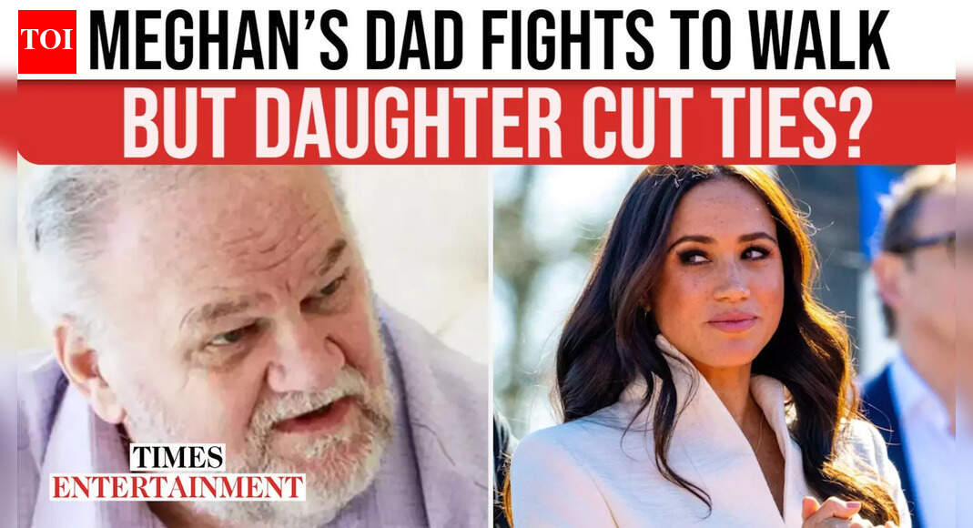 Meghan Markle’s Father Learns To Stroll Once more As Duchess Quietly Shuts Door On Reunion | WATCH