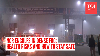 Dense fog in Delhi NCR: What it means for health and how to stay safe