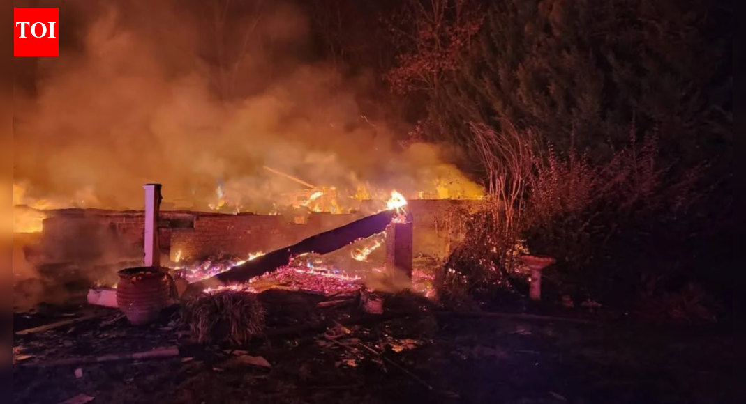 Emergency crews rush to house fire at home of NASCAR star Denny Hamlin’s parents