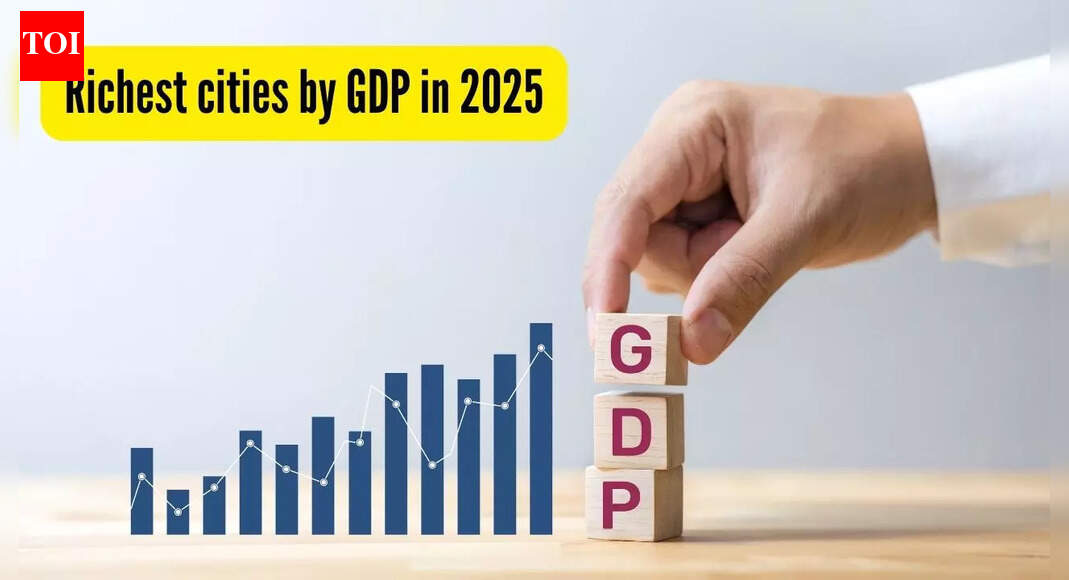 Top 5 richest cities in India by GDP in 2025