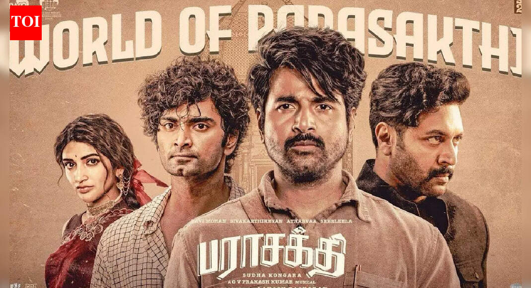 'The World of Parasakthi': Sivakarthikeyan's film GLIMPSE unfolds ideologies, Sudha Kongara's directorial looks impressive