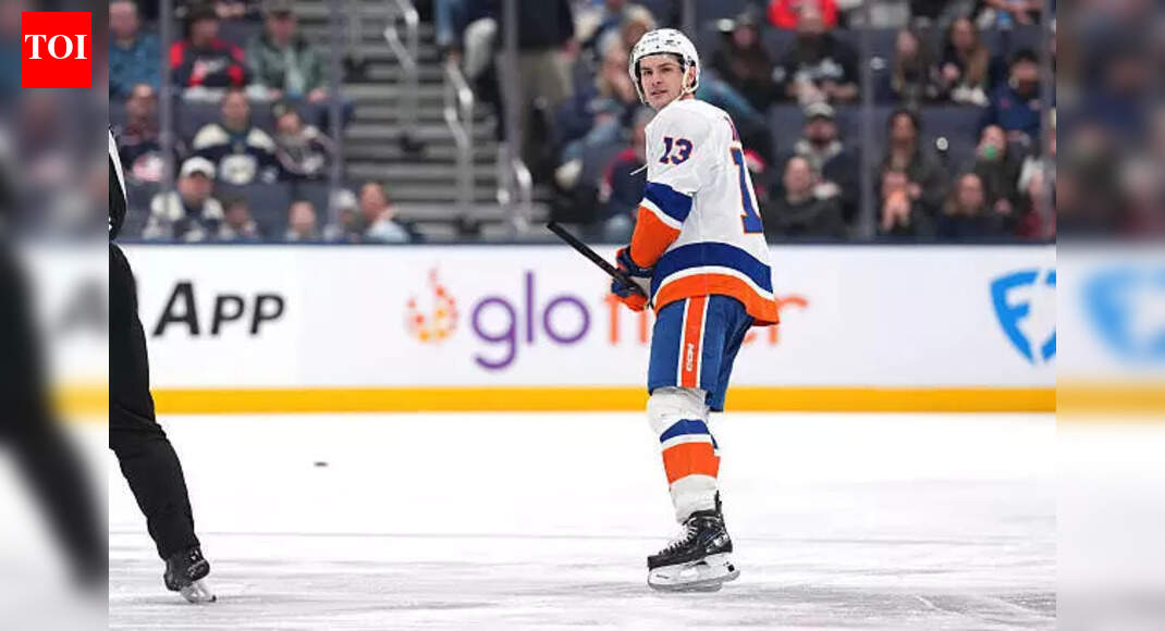 Mathew Barzal was ejected after slashing Mason Marchment in the New York Islanders' match