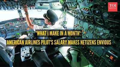 'What I make in a month': American Airlines pilot's salary stuns the internet and sparks envy