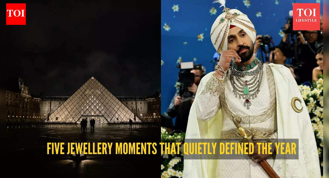 Louvre Heist to Diljit Dosanjh’s Met Gala necklace: Five jewellery moments that quietly defined the year