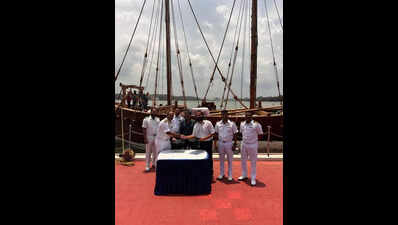 Reviving ancient maritime glory: INSV Kaundinya embarks on maiden voyage to Oman