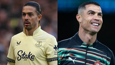 Jack Grealish dan Cristiano Ronaldo