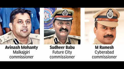 IPS officers reshuffled after rejig of tri-commissionerate in Hyderabad
