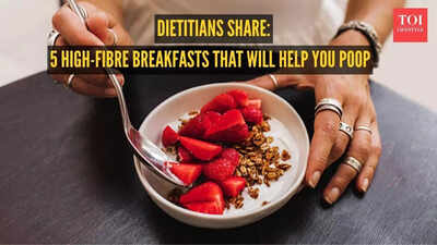 5 high-fibre breakfasts that will help you poop, as per dietitians
