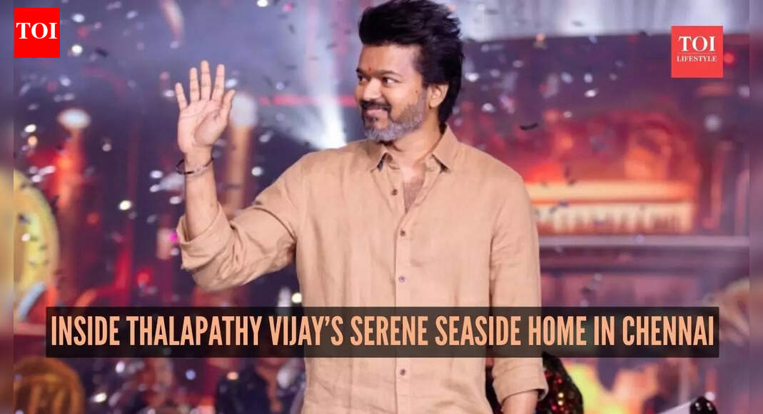 Inside Thalapathy Vijay’s serene seaside home in Chennai